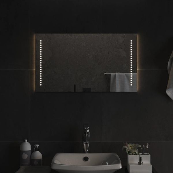 The Living Store Specchio Da Bagno A Led 70X40 Cm-image