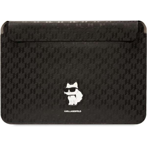 Karl Lagerfeld Sleeve Klcs16Sakhpck 16 Czarny/Black Saffiano Monogram Choupette-image