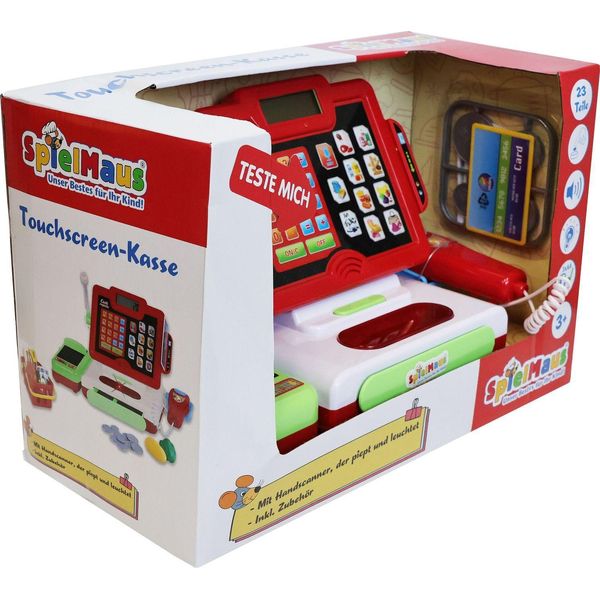 GroßHandel Gmbh - Merchandise Spielmaus Registratore Di Cassa Touchscreen Per Cucina Con Accessori-image