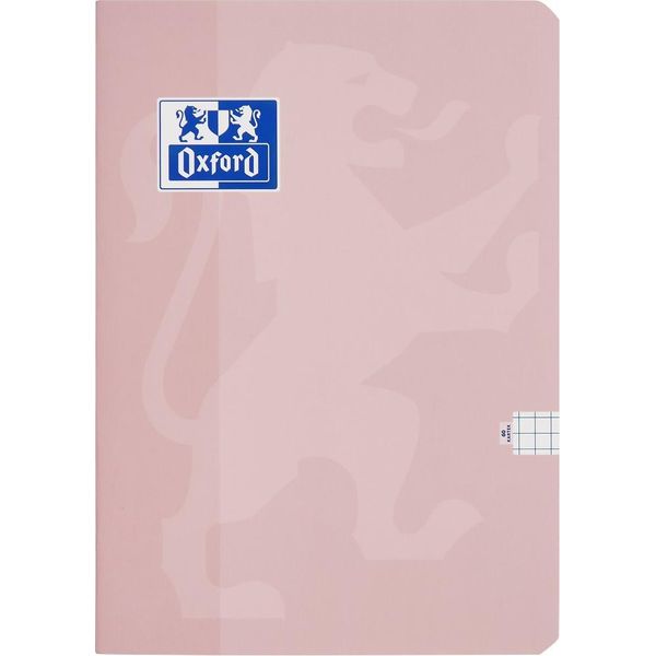 Quaderno Oxford Touch Pastel A5 - Elegante Quaderno A Quadretti Con Margini, 60 Fogli Da 90 G, La Scelta Ecologica Per I Vostri Appunti. Perfetto Per Il Lavoro E Lo Studio!-image