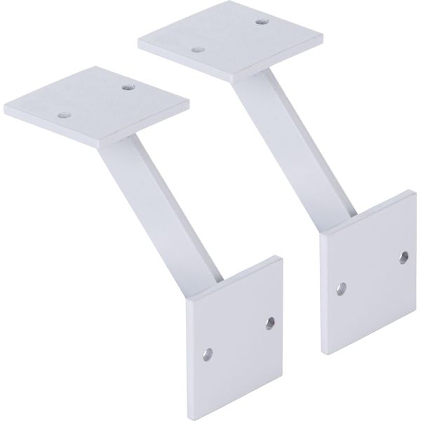 Alberts 837860 Mensola Nick, Una Coppia, Mensole Disponibili In Vari Colori Di Tendenza, Mensole In Coppia O Singolarmente, Dimensioni 50 X 100 X 100 Mm-image