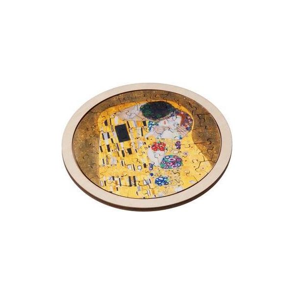 Fridolin Puzzle Klimt Il Bacio - Puzzle D'arte Per Bambini E Adulti-image