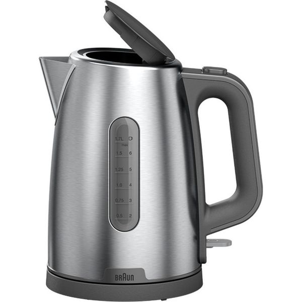 Braun Domestic Home 0X21010083 Bollitore Grigio In Acciaio Inox-image