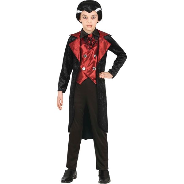 Guirca Costume Da Vampiro Bambino 10-12 Anni 10-12 Anni-image
