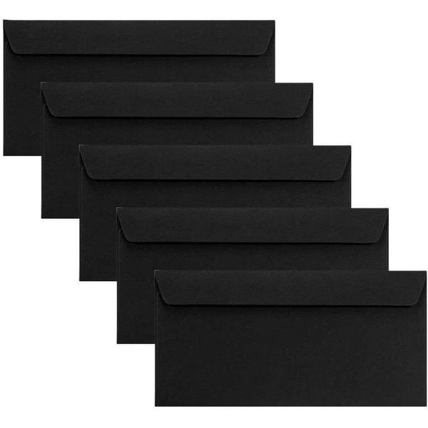 Buste Dl Hk Burano Nero Busta Nera 120G - 25 Pezzi-image