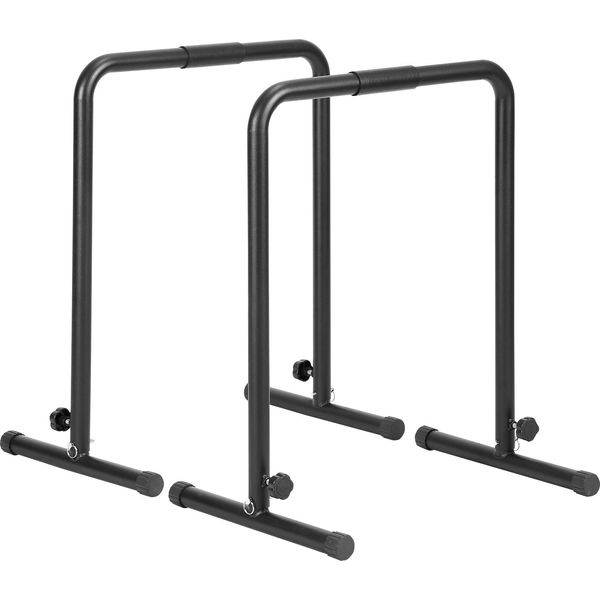 Succebuy Barre Per Dip, Capacità 200 Kg, Stazione Di Supporto Per Dip Ad Altezza Regolabile, Supporto Per Push Up Paralleli, Barre Parallele Per L'allenamento Della Forza, Attrezzatura Per Palestra Domestica-image