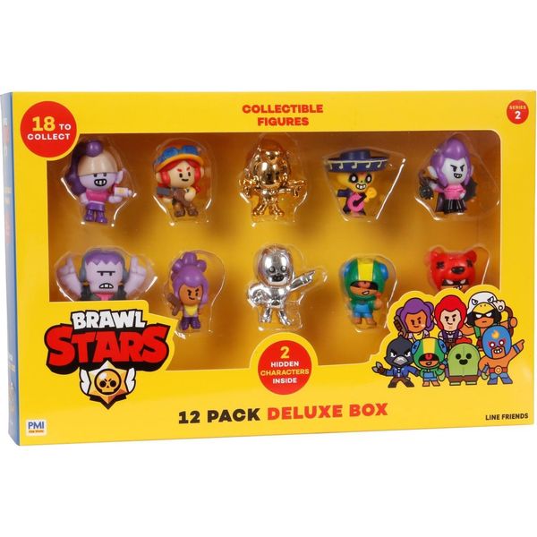 P.M.I Kids World Brawl Stars S2 Figure -12 Pack Deluxe Box-image