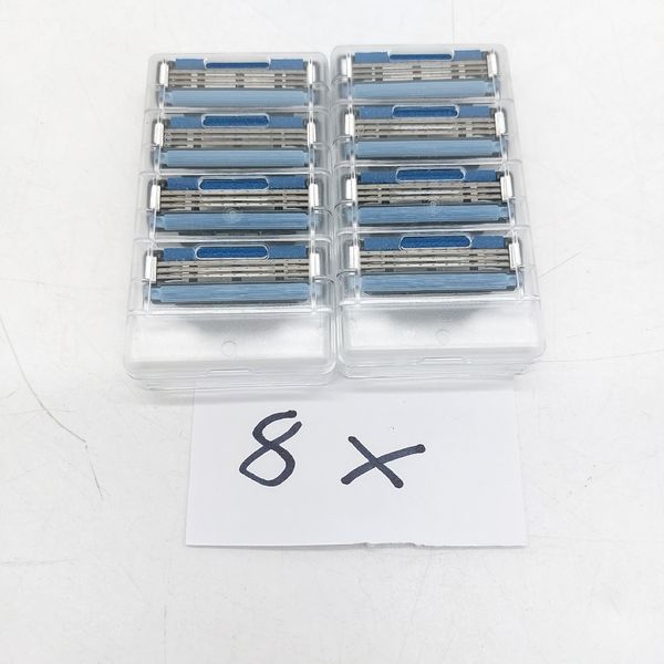 Gillette Lame Del Rasoio Ricambi Uomini Mach3 3 Lame 8 Pezzi Cura Comfort-image