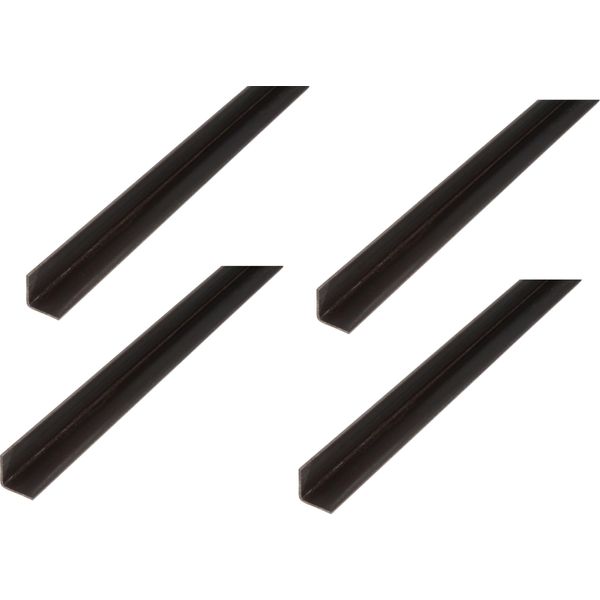 Alberts 4 X Profilo Angolare, Acciaio Grezzo, 25 X 25 X 3 Mm, Lunghezza 2 M-image