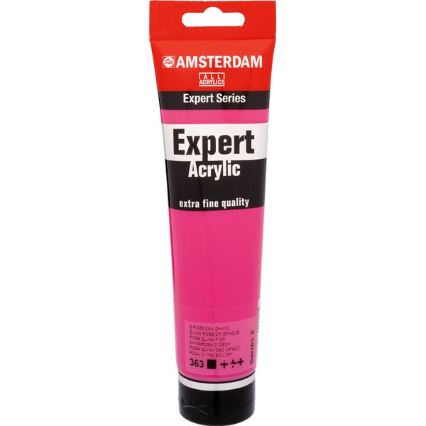 Amsterdam Serie Expert Vernice Acrilica In Tubetto 150 Ml Chinarosa Scuro Opaco 363-image