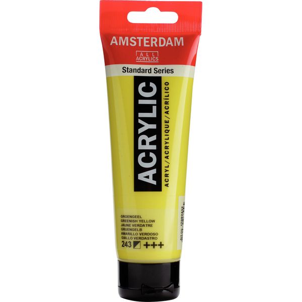 Royal Talens Talens Amsterdam Colore Acrilico 120 Ml 243 - Verde-Giallo-image