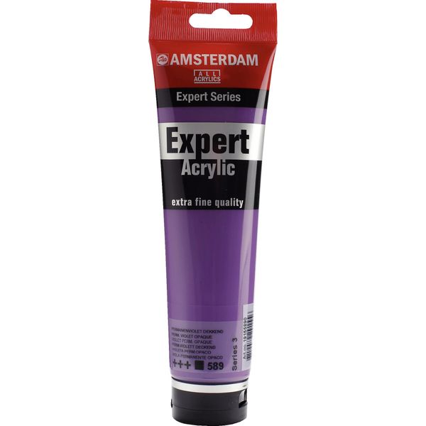 Amsterdam Expert Series Vernice Acrilica In Tubetto 150 Ml Viola Permanente Opaco 589-image