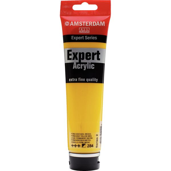 Amsterdam Serie Expert Tubo Di Vernice Acrilica 150 Ml Giallo Permanente Medio 284-image