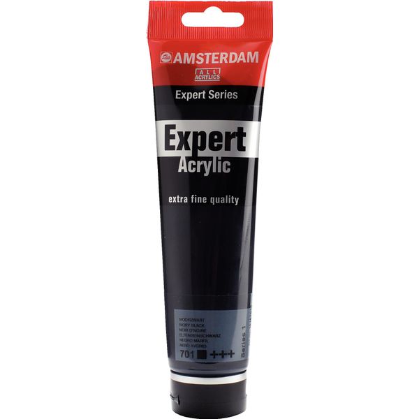 Amsterdam Serie Expert Tubo Di Colore Acrilico 150 Ml Nero Avorio 701-image