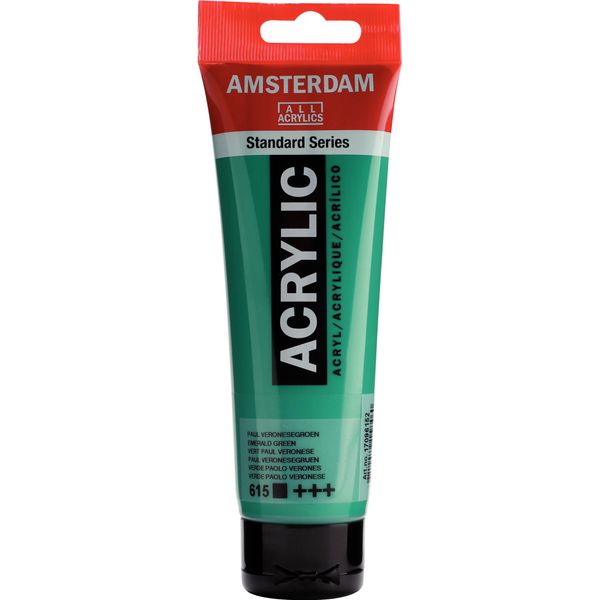 Royal Talens Talens Amsterdam Colore Acrilico 120 Ml 615 - Paul Veronese Verde-image