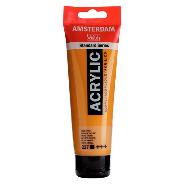 Royal Talens Talens Amsterdam Colore Acrilico 120 Ml 227 - Giallo Ocra-image