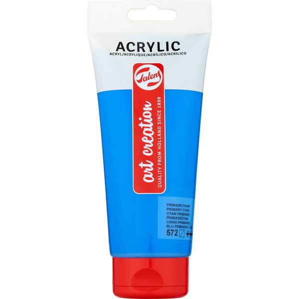 Talens Art Creation Tubo Di Vernice Acrilica 200 Ml Ciano Primario 572-image