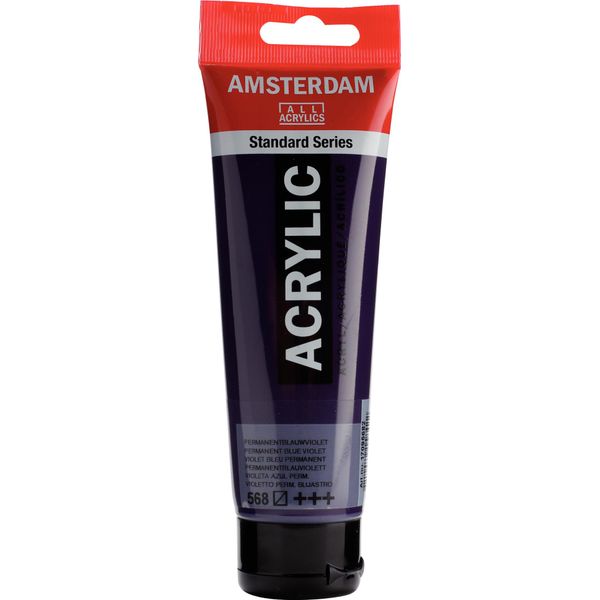Royal Talens Talens Amsterdam Vernice Acrilica 120 Ml 568 - Blu Permanente Iolet-image