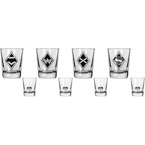 Sd Toys Batman Vs Superman Shot Glass Set Multicolore Multicolore Taglia Unica-image