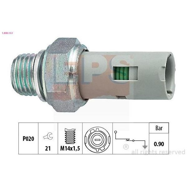 Sensore Pressione Olio Renault Clio 1.2 98--image