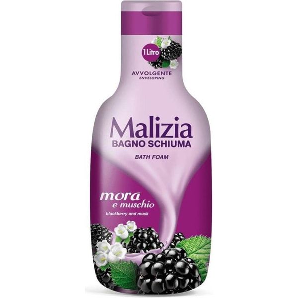 Malizia Bagno Schiuma Mora E Muschio 1L-image
