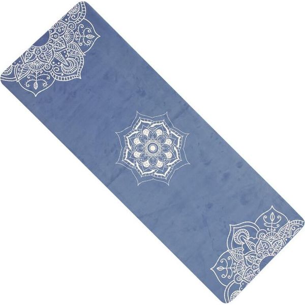 Yate Yoga Mat In Gomma Naturale, 1 Mm - Modello C Blu-image