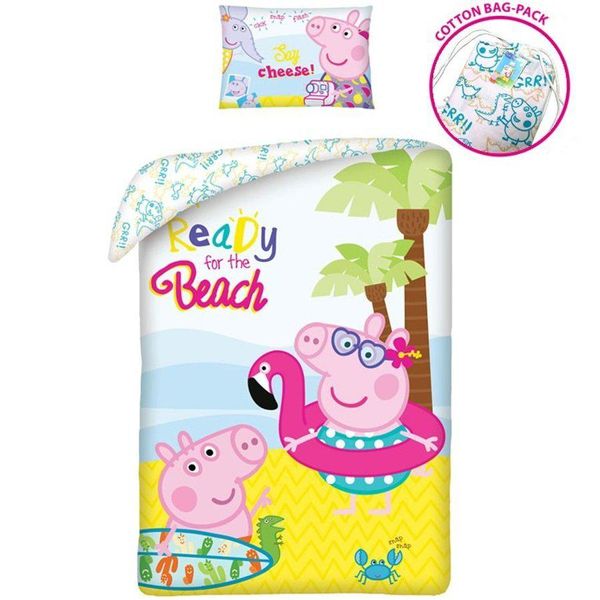 Peppa Pig Bettbezug Estate Pronta 140 X 200 Cm Baumwolle-image