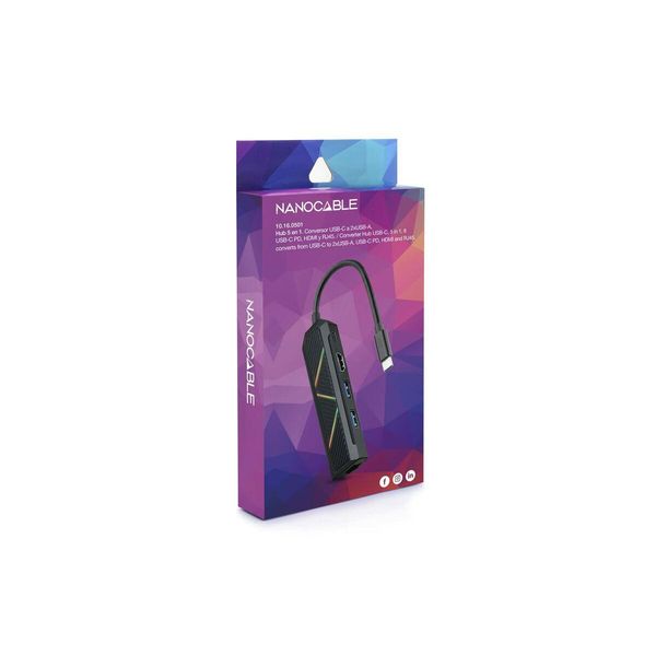 Hub Usb Nanocable 10.16.0501-image