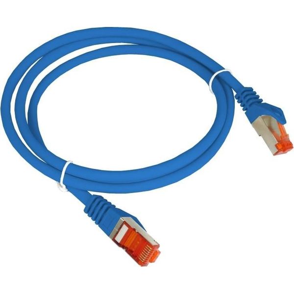 Cavo Patch Alantec F/Utp Cat.6 Pvc 0,5M Blau-image