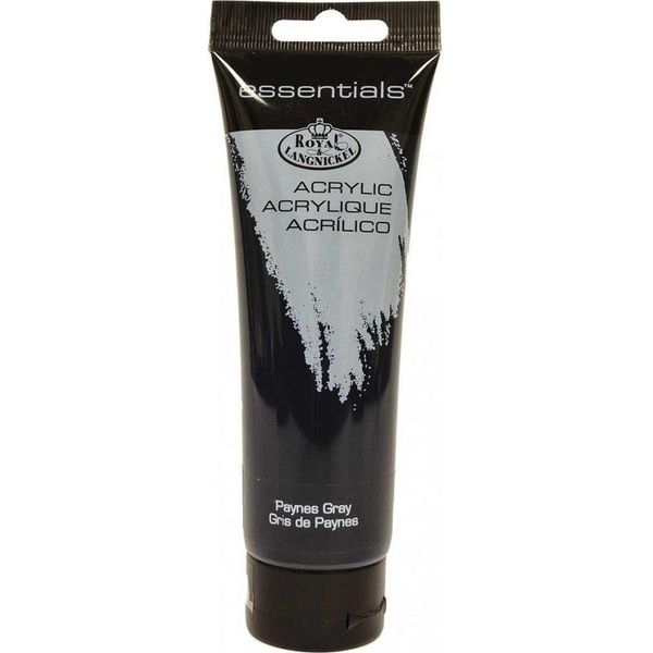 Royal & Langnickel Vernice Acrilica Essentials, 120 Ml, Grigio Paynes-image