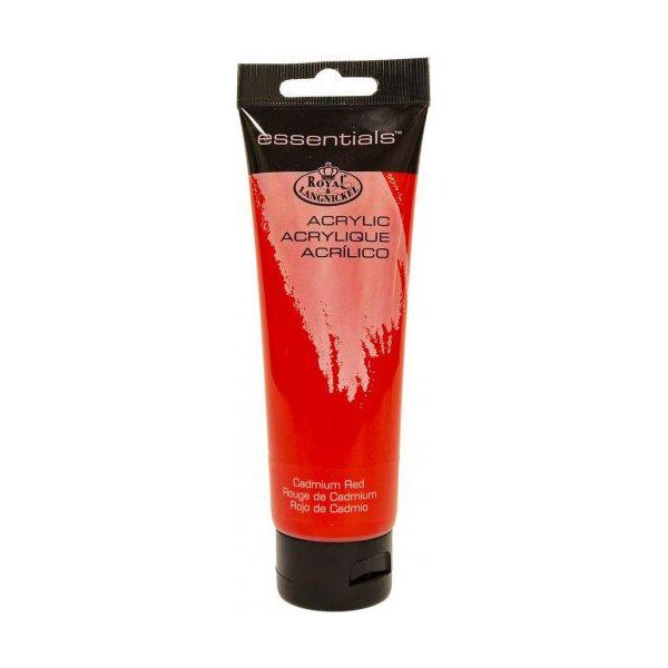 Royal & Langnickel Essentials Acrylfarbe, 120 Ml, Cadmiumrot-image
