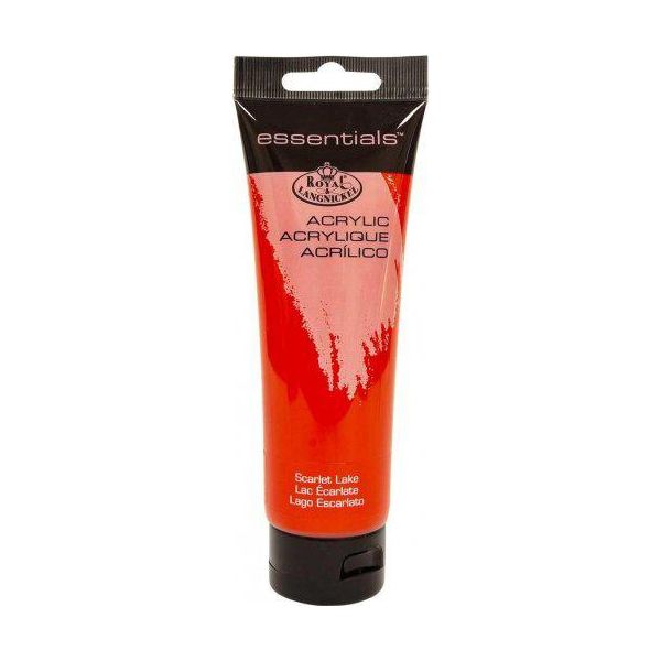 Royal & Langnickel Vernice Acrilica Essentials, 120 Ml, Rosso Scarlatto-image