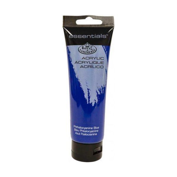 Royal & Langnickel Essentials Vernice Acrilica, 120 Ml, Blu Ftalocianina-image