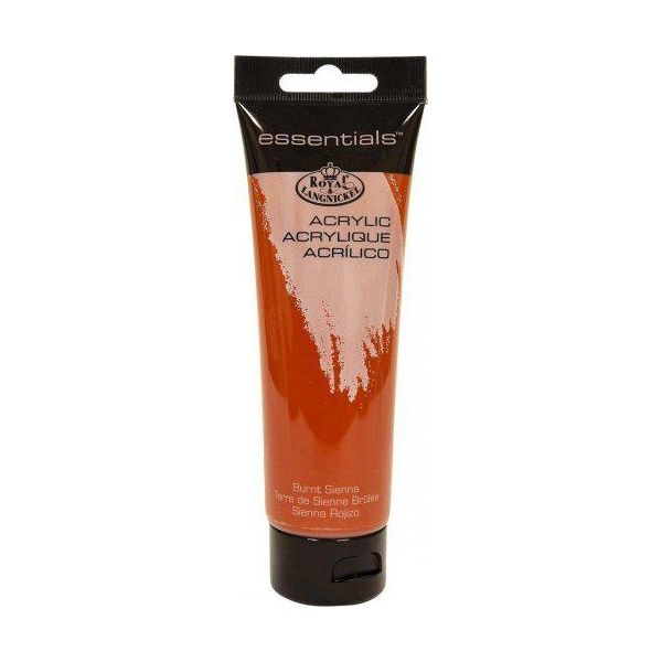 Royal & Langnickel Essentials Colore Acrilico, 120 Ml, Terra Di Siena Bruciata-image