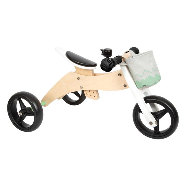 Small Foot - Triciclo Da Allenamento In Legno Balance Bike 2In1 Saliege Club-image