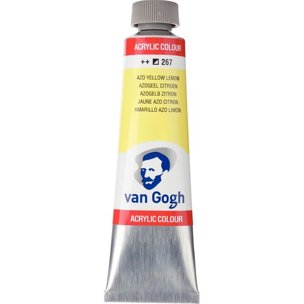 Van Gogh 22052670 Vernice Acrilica Azo Yellow Lemon 40 Ml 1 Pz-image