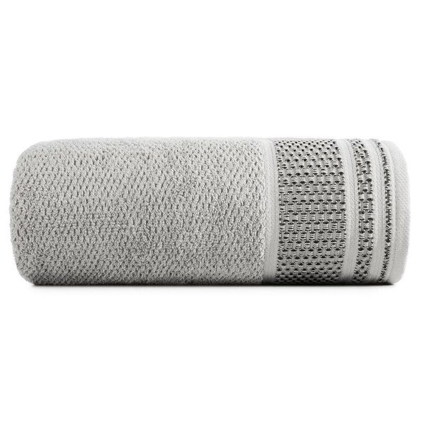 Asciugamano 50X90 Suzana In Spugna Argento 500G/M2 Eurofirany-image