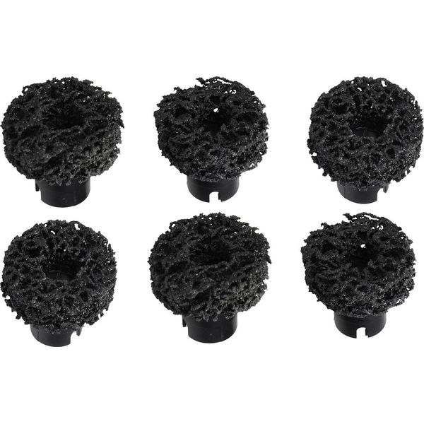 Ks-Tools 100.5087 Set Di Dischi Di Ricambio Per Smerigliatrice Per Mozzi Ø 40 Mm, 6 Pz-image