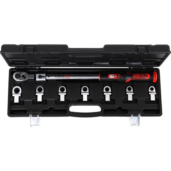 Ks-Tools 516.9105 Set Di Chiavi A Inserto Infinitool 14X18Mm 20-200Nm, 9 Pezzi-image