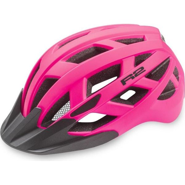 Casco R2 Lumen Rosa Neon Opaco Taglia M (55-59 Cm) ATH18A4/M-image