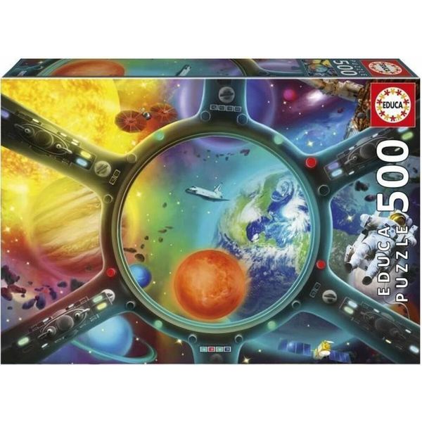 Puzzle - Educa - Space Walk - 500 Pieces - Science And Space Theme - Dimensions 48X34 Cm-image