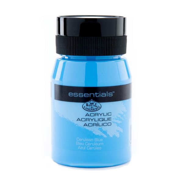 Royal & Langnickel Essentials Acrylfarbe, 500 Ml, Blu Ceruleo-image