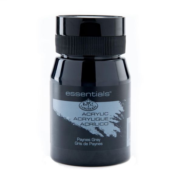 Royal & Langnickel Vernice Acrilica Essentials, 500 Ml, Grigio Paynes-image