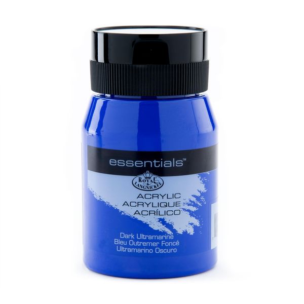 Royal & Langnickel Vernice Acrilica Essentials, 500 Ml, Blu Oltremare Scuro-image