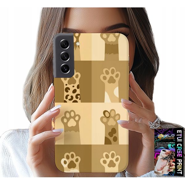 Custodia Per Samsung Galaxy S21 Fe - Love Cat, Disegni Con Gatti, Zampe Di Gatto-image