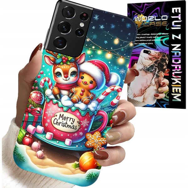 Etui Per Samsung Galaxy S21 Ultra - Ginger Con Merry Christmas Ginger.-image