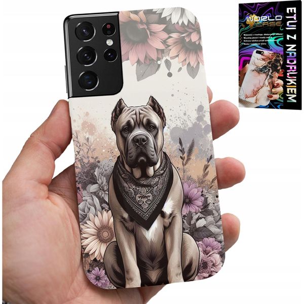 Etui Per Samsung Galaxy S21 Ultra - Gara Di Cane Design Cover + File-image