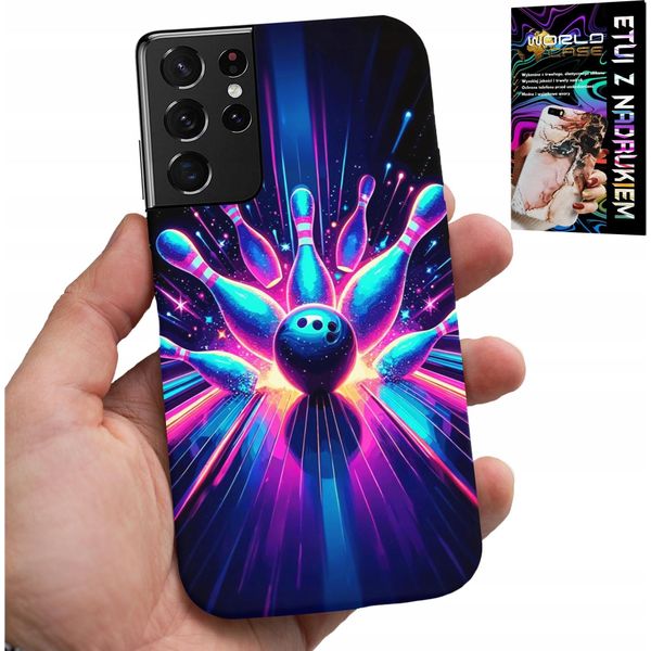 Etui Per Samsung Galaxy S21 Ultra - Copertura Bowling Strike, Pezzi-image