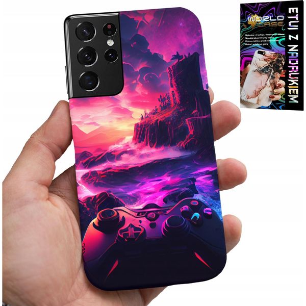 Etui Per Samsung Galaxy S21 Ultra - Caso Per Giocatore, Disegni Di Gioco, Regalo-image