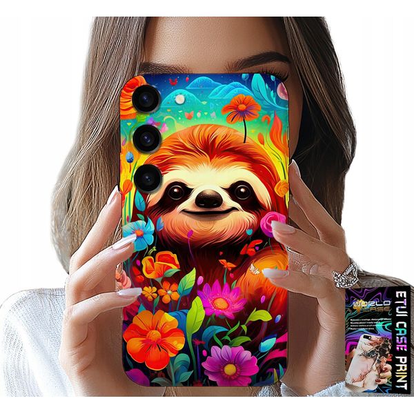 Custodia Per Samsung Galaxy S23 - Motivi Animali Koala Colorati + Vetro-image